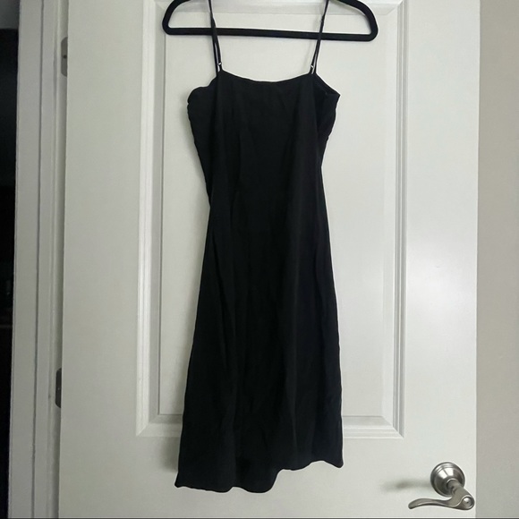 Diane Von Furstenberg Black Silk Slip Dress - Picture 4 of 4